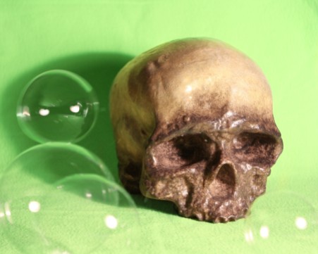 Skull With Bubbles